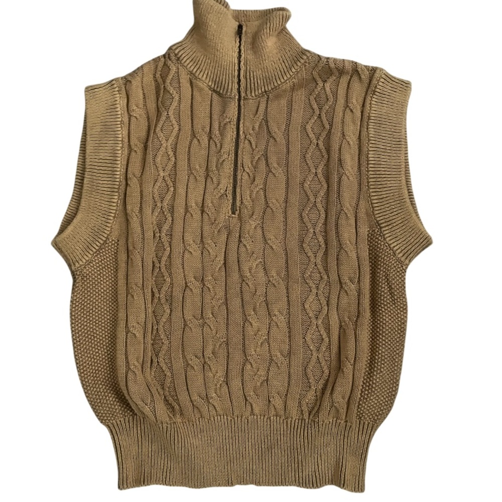 BiBi Cable Knit Sweater Vest